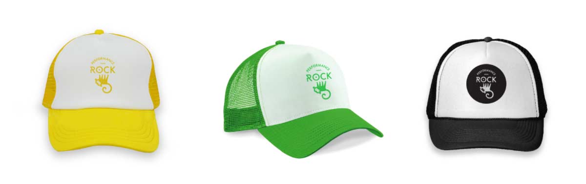 Performance Rock Branding Hats